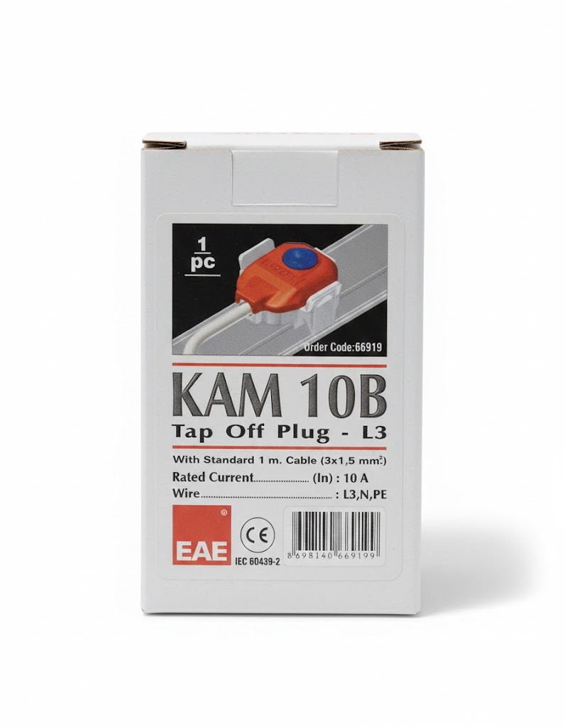 eae-kam-10b-tap-off-plug-l3-10a-con-cavo-1-m